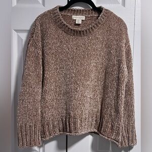 Cynthia Rowley Textured Tan Sweater